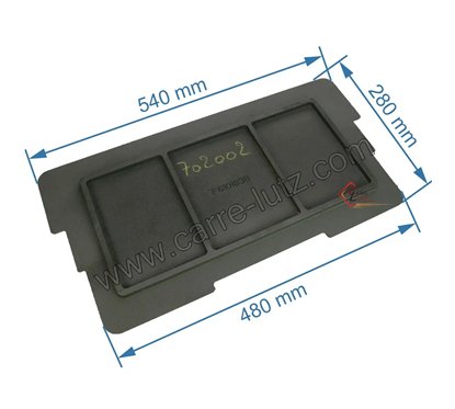 702002  Déflecteur de foyer F610183B Invicta Astana 75,50 €