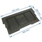 Déflecteur de foyer compatible avec Invicta Astana - F610183B