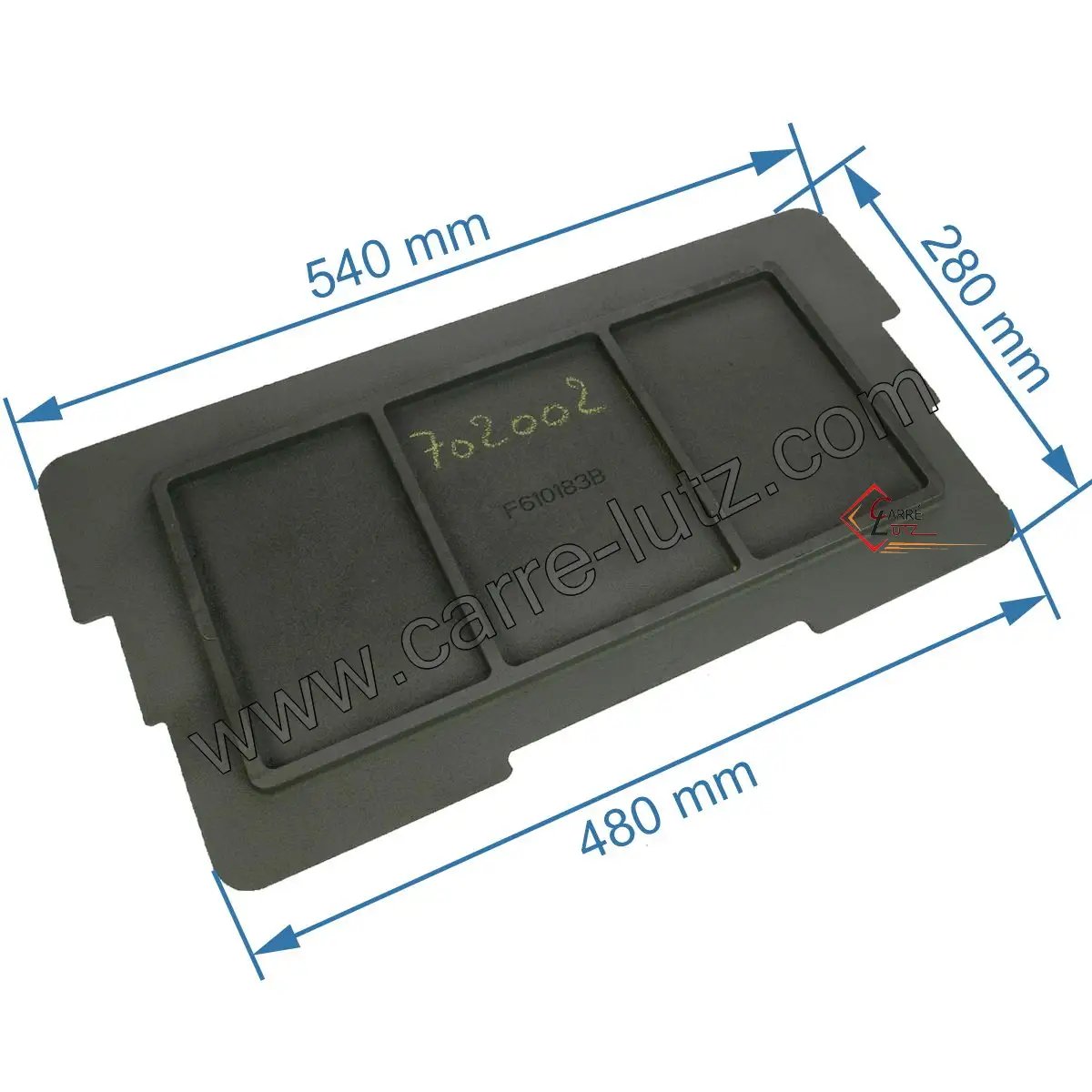 702002  Déflecteur de foyer F610183B Invicta Astana 75,50 €