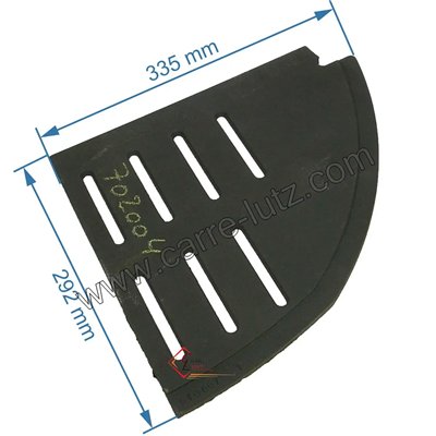 702004  Demie grille droite F610667B de foyer Invicta Luna 49,00 €