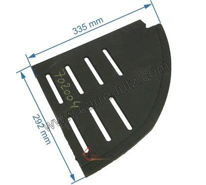 702004  Demie grille droite F610667B de foyer Invicta Luna 49,00 €