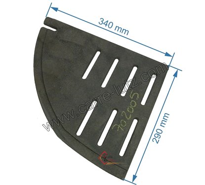 702005  Demie grille gauche de foyer compatible avec Invicta Luna - F610668B 49,00 €