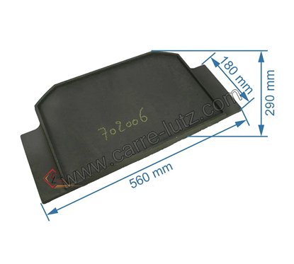 702006 Déflecteur de foyer compatible avec Invicta Luna - F610679B 93,90 €