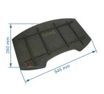 702009  Déflecteur de foyer de poêle compatible avec Invicta Mandor - F610445B 74,70 €