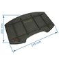 Déflecteur de foyer de poêle compatible avec Invicta Mandor - F610445B Déflecteur de foyer de poêle compatible avec Invicta Mandor - F610445B