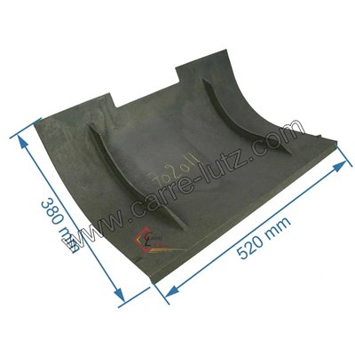 702011  Déflecteur de foyer F610542B de poêle Invicta Bradford 85,50 €