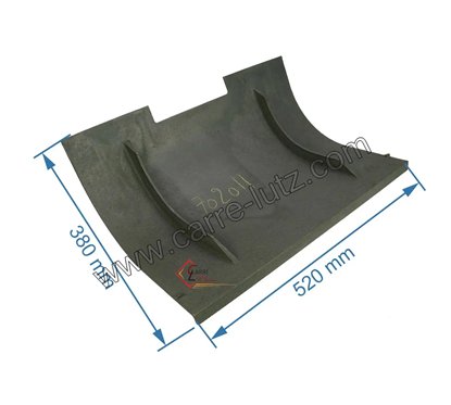 702011  Déflecteur de foyer de poêle compatible avec Invicta Bradford - F610542B 85,50 €