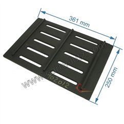 702012  Demie grille de foyer F610548B de poêle Invicta Bradford 58,40 €