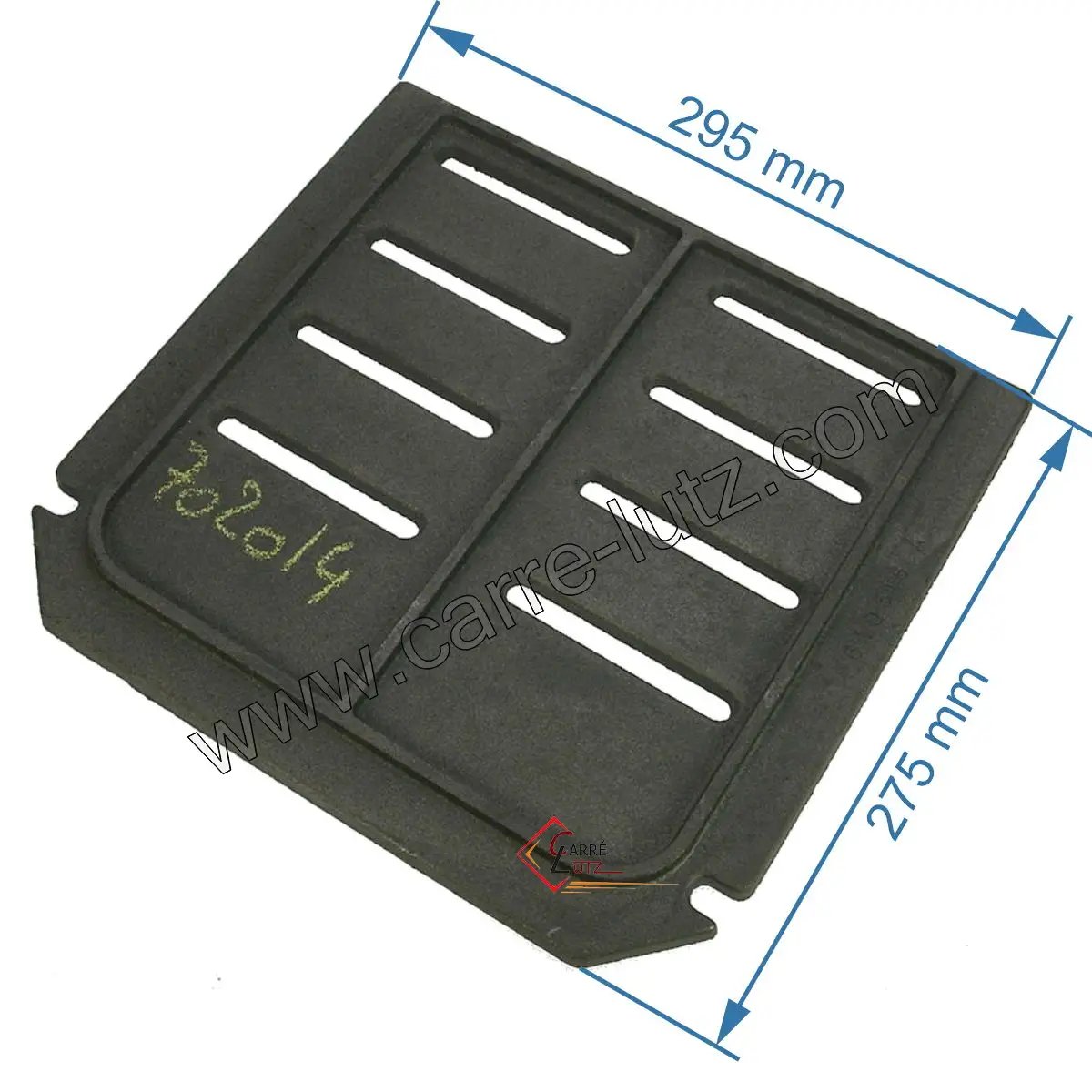 702014  F610618B - Demie grille de foyer de poêle Invicta Vosges 52,40 €