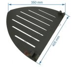 702016  Grille foyère F610456B de poêle Invicta Chamane 71,70 €