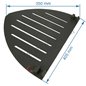 Grille foyère F610456B de poêle Invicta Chamane