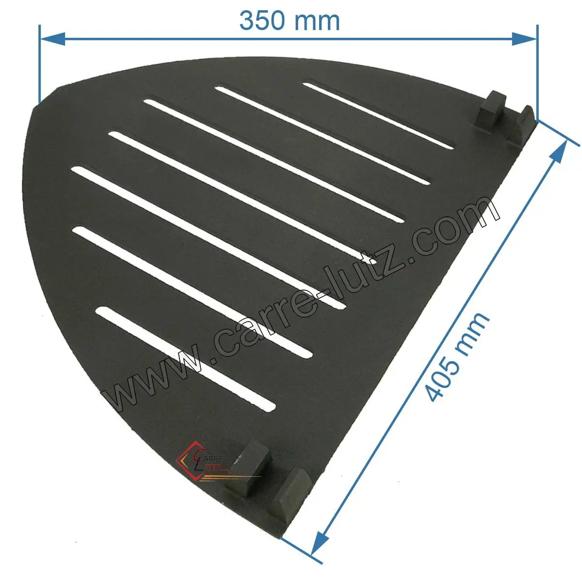 702016  Grille foyère F610456B de poêle Invicta Chamane 67,10 €