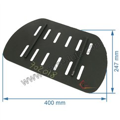 702018 Grille foyère de poêle compatible avec Invicta Chatel - F610138B 67,60 €