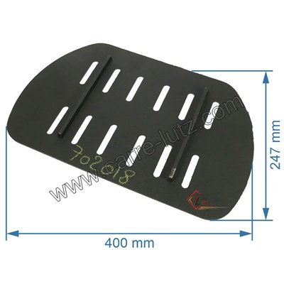 702018  Grille foyère F610138B de poêle Invicta Chatel 67,60 €