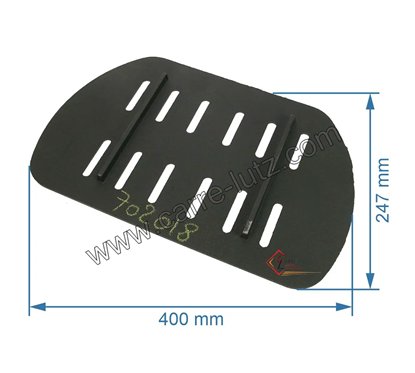 702018 Grille foyère de poêle compatible avec Invicta Chatel - F610138B 67,60 €