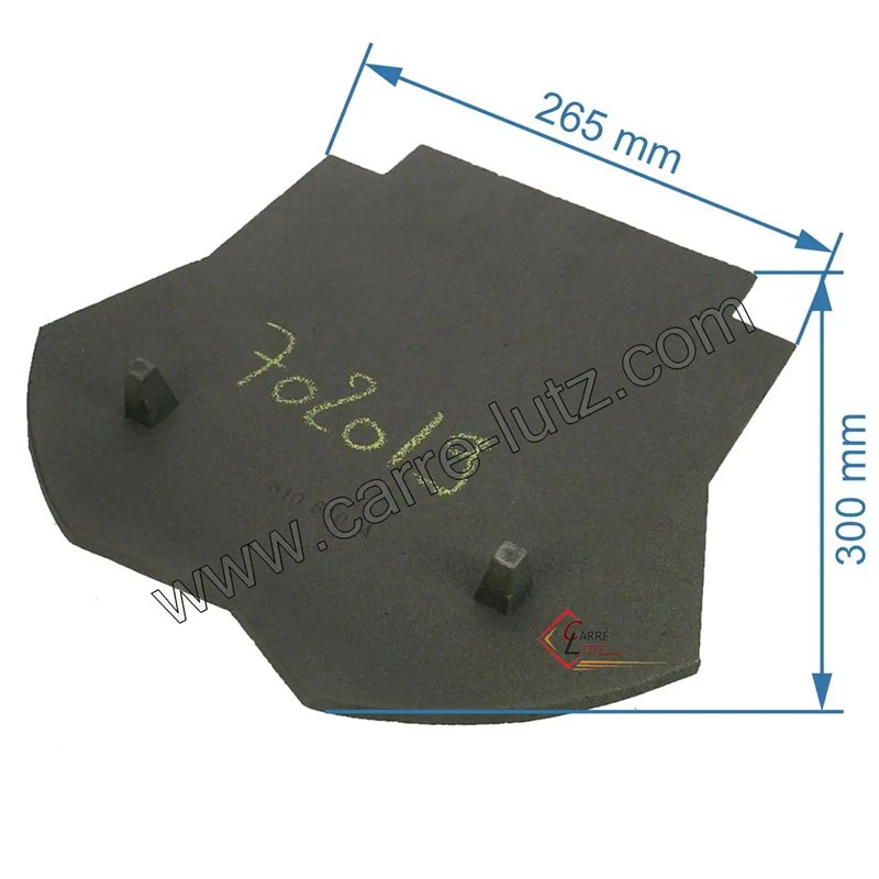 702019  Déflecteur de foyer de poêle compatible avec Invicta Ove - F610810B 60,40 €