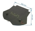 702019  Déflecteur de foyer F610810B de poêle Invicta Ove 60,40 €