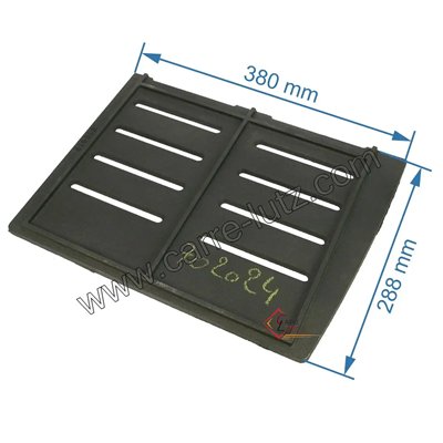702024  Demie grille droite de foyer de poêle compatible avec Invicta Sedan - F610518B 80,50 €
