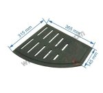 702027  Grille foyère droite de foyer compatible avec Invicta - FB610587 56,40 €