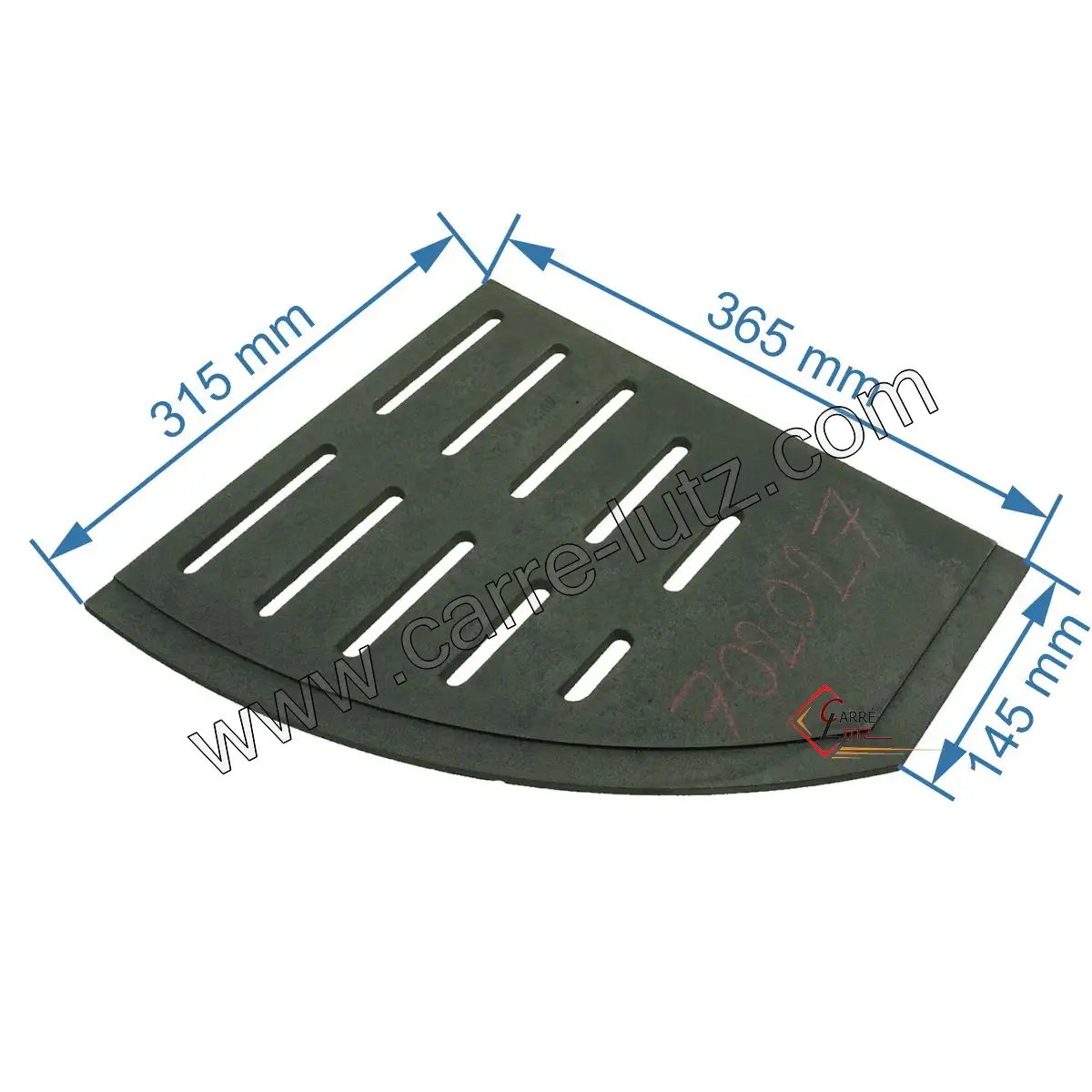 702027  Grille foyère droite FB610587 de foyer Invicta 58,50 €