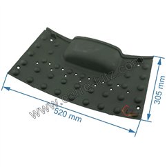 702028 Taque décorée de foyer de poêle compatible avec Invicta Mandor - F610446B-B 91,30 €
