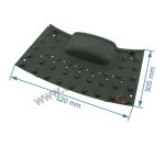 702028  F610446B-B Taque décorée de foyer de poêle Invicta Mandor 91,30 €