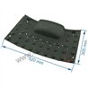 702028  Taque décorée de foyer de poêle compatible avec Invicta Mandor - F610446B-B 91,30 €