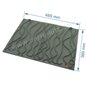 Taque décorée de foyer compatible avec Invicta - F670438B