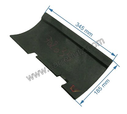 Parois pleines FB610210 de foyer Invicta Sologne