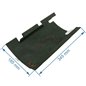 Parois de facade de foyer compatible avec Invicta Sologne - FB610211