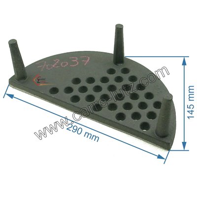 702037  Demie grille FB610209 de foyer Invicta Sologne 44,00 €