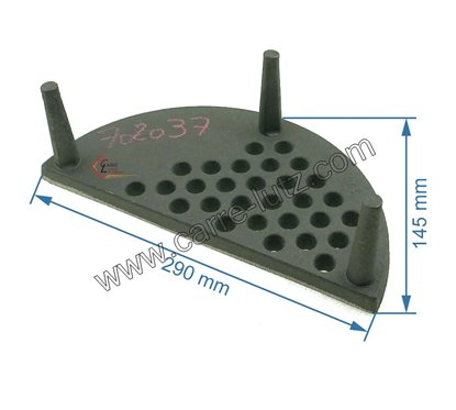 702037  Demie grille FB610209 de foyer Invicta Sologne 44,00 €