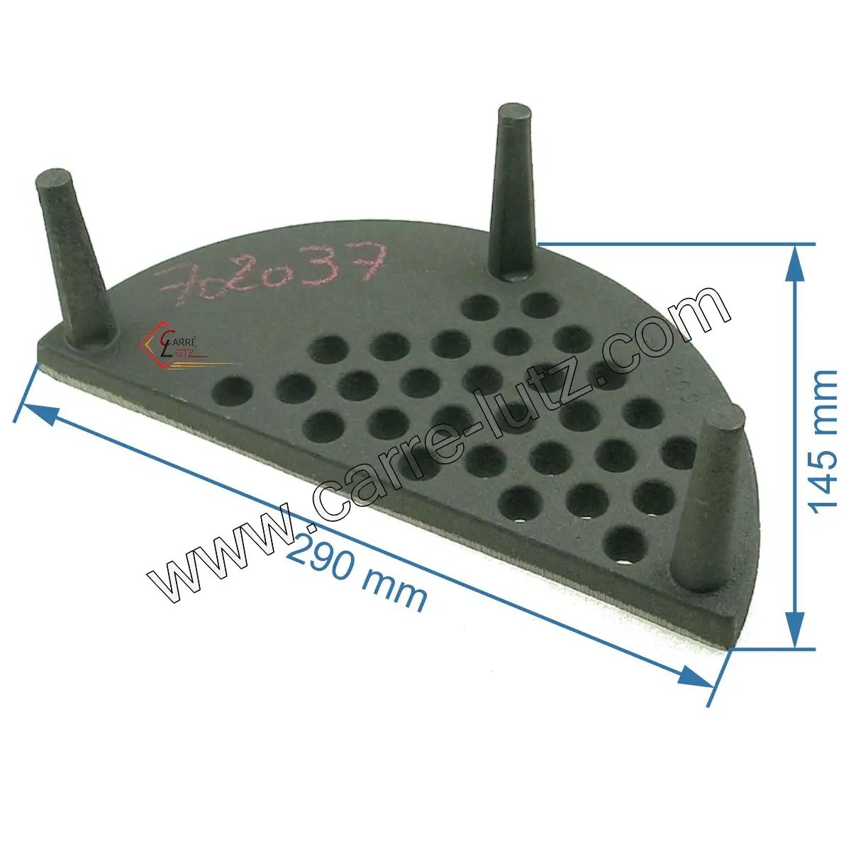 702037  Demie grille FB610209 de foyer Invicta Sologne 44,00 €