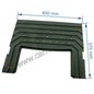 Taque décorée de foyer de poêle compatible avec Invicta - F610617B