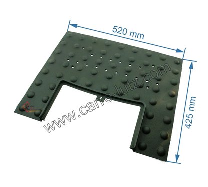 702039  F610569B-D - Taque décorée F610569B de foyer de poêle Invicta 109,40 €