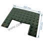 Taque décorée de foyer de poêle compatible avec Invicta - F610569B-D F610569B Taque décorée de foyer de poêle compatible avec Invicta - F610569B-D F610569B