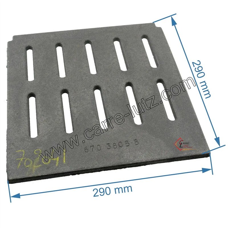 Grille foyère de foyer de poêle compatible avec Invicta - FB60700380