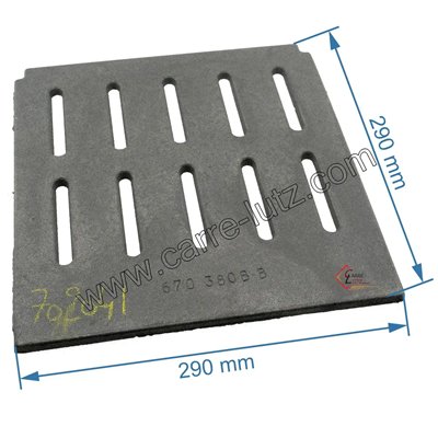 702041  Grille foyère de foyer de poêle compatible avec Invicta - FB60700380 42,30 €
