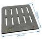 Grille foyère de foyer de poêle compatible avec Invicta - FB60700380