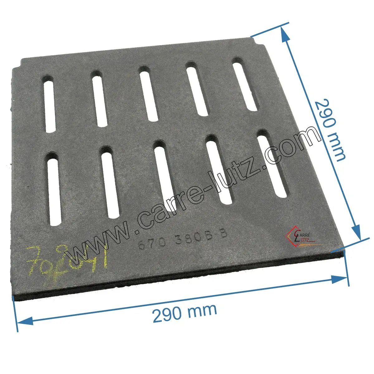 702041  Grille foyère de foyer de poêle compatible avec Invicta - FB60700380 42,30 €