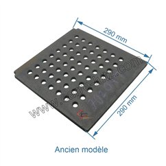 Grille foyère de foyer de poêle compatible avec Invicta - FB60700380