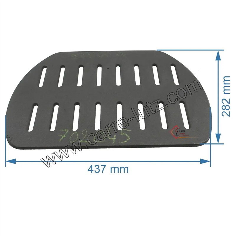 Grille foyère de poêle compatible avec Invicta Cassine - F610490B