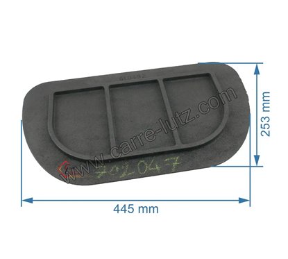 702047  Déflecteur de poêle compatible avec Invicta Cassine - F610492B 72,50 €