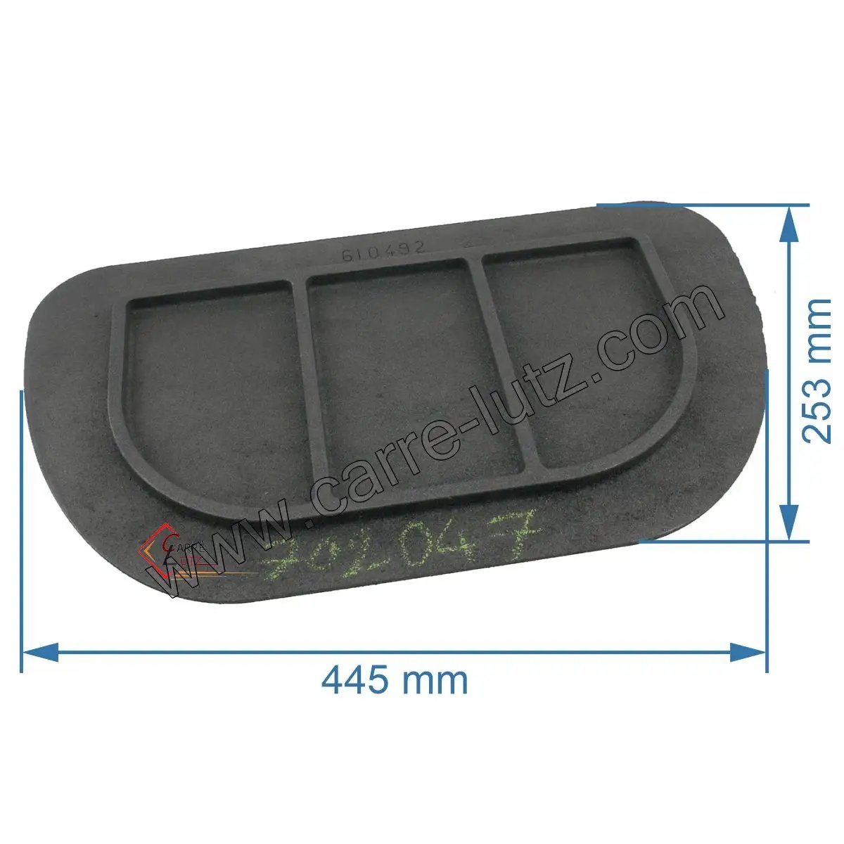 702047  Déflecteur de poêle cassine, F610492B Invicta 72,50 €