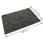 Taque décorée de foyer compatible avec Invicta - F670598B