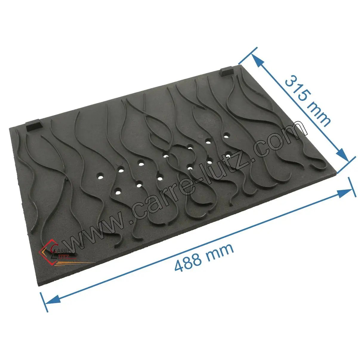 702054  F670598B - Taque décorée de foyer Invicta 93,90 €