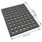 Grille foyère de foyer compatible avec Invicta - F670868B