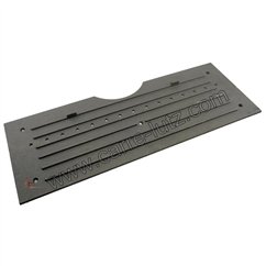 Taque décorée de foyer de poêle compatible avec Invicta Preston Norman - F610850B