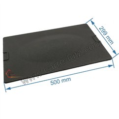 702069  Déflecteur de foyer F610859B de poêle Invicta  66,60 €