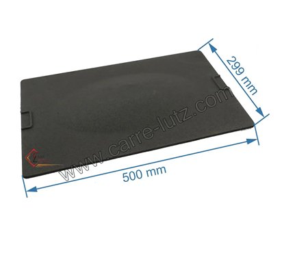 702069  Déflecteur de foyer F610859B de poêle Invicta  66,60 €